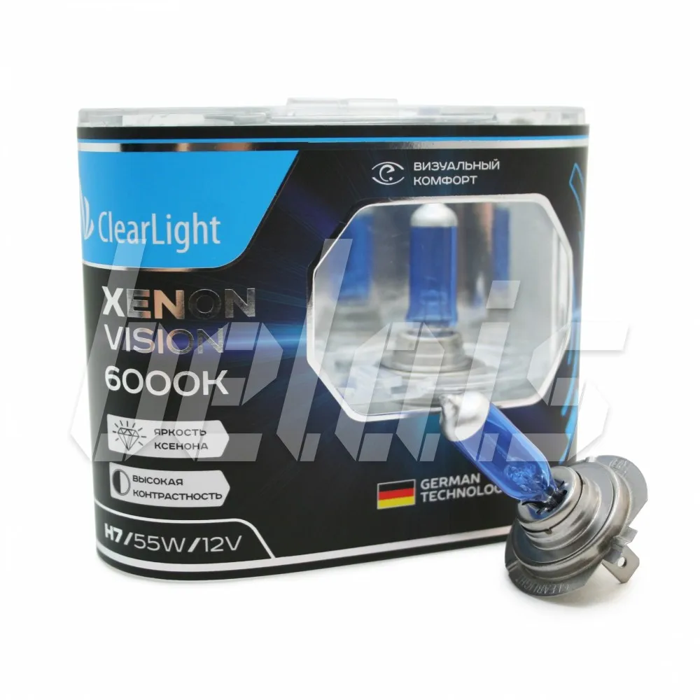 Лампы галогенные ClearLight H7 XenonVision (12V-55W) #MLH7XV | Автомобили и мотоциклы