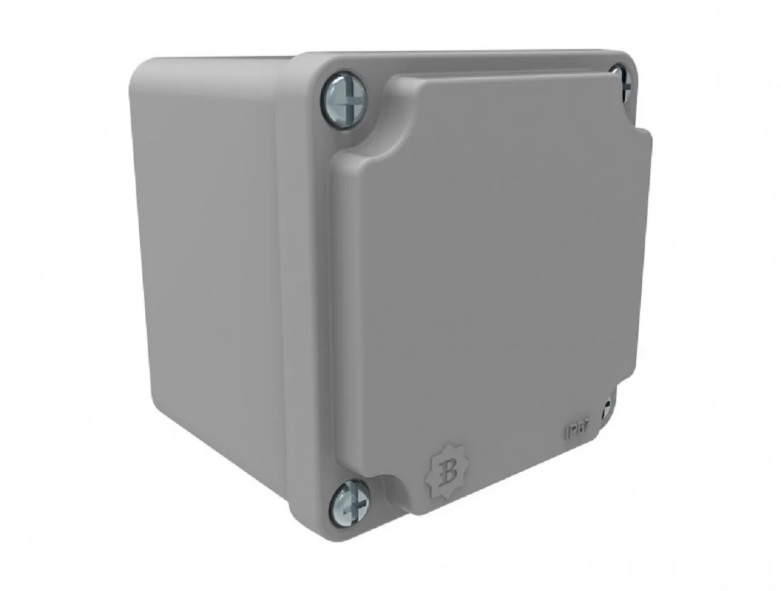 

Bemis BB3-2131-0097 80x80x73mm waterproof industrial aluminum junction box