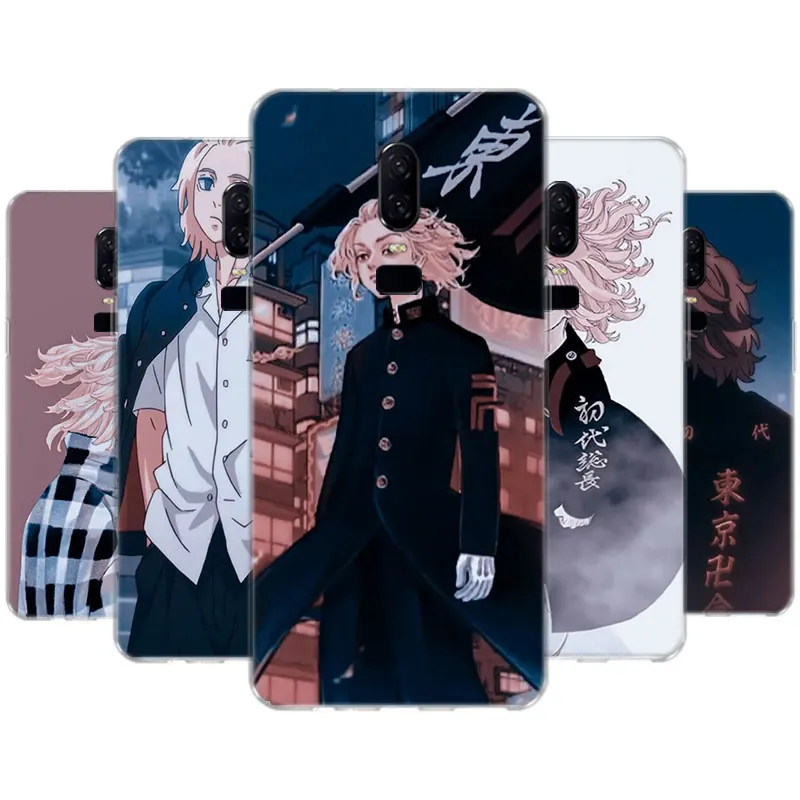 

Anime Tokyo Avengers Case For OnePLus One Plus 1+ 9R 9 8T Nord 8 lite 7T 7 Pro 6T 6 5T 5 Transparent Silicone Cover Coque