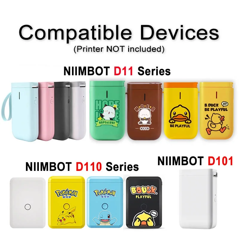 [Купите 5 и получите скидку 30%] niimbot D11/D110/D101 ценник для принтера наклейка