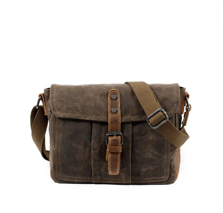 

Large Capacity New Fashion Canvas Men Shoulder bag Messenger bag Men Cross body Bag Vintage male Leisure Sling bag Casual Boy