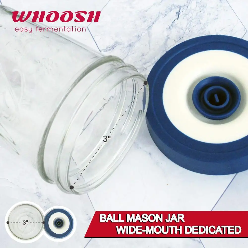 4 упаковки крышки для ферментации пневматический замок с клапаном