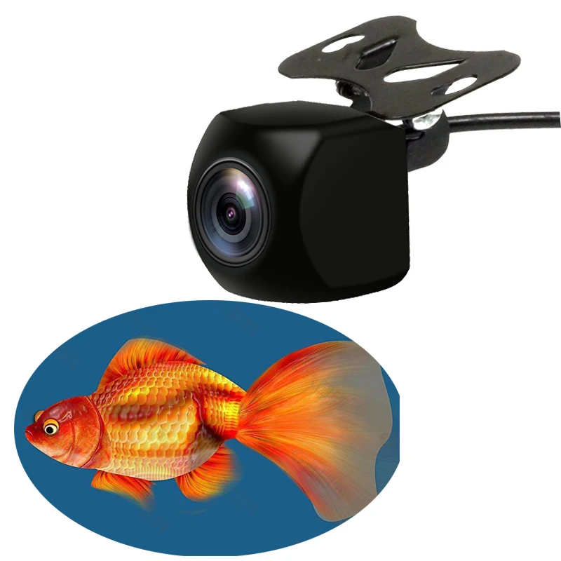 170 Degree Fisheye Lens 1280*720P Starlight Night Vision Car Rear View Reverse Backup Vehicle Parking AHD Camera | Автомобили и