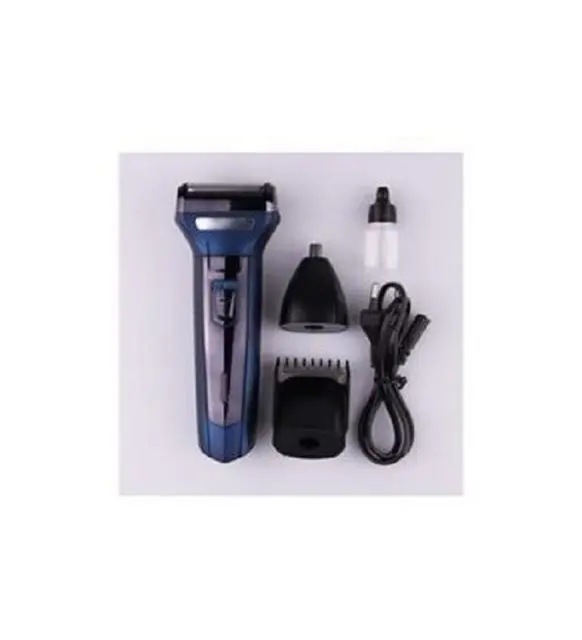 

Hair Clipper Professional 3-Set Beard Nose Trimmer 3in1 Pro Model Men's Grooming Kit Digital Usb Rechargeable Barber Machine
