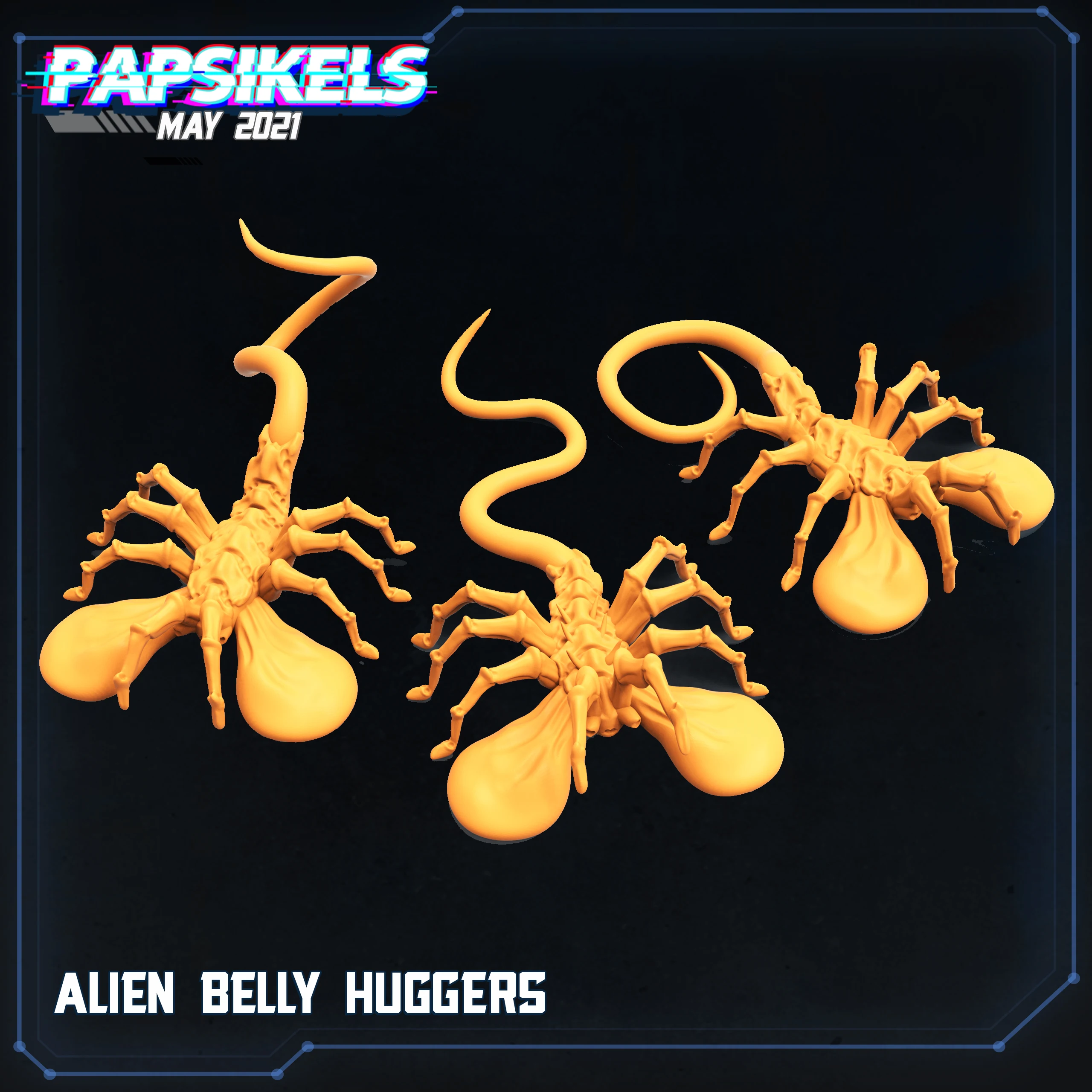 Alien belly huggers  3 Фигурки | Отзывы и видеообзор -1005003519198924