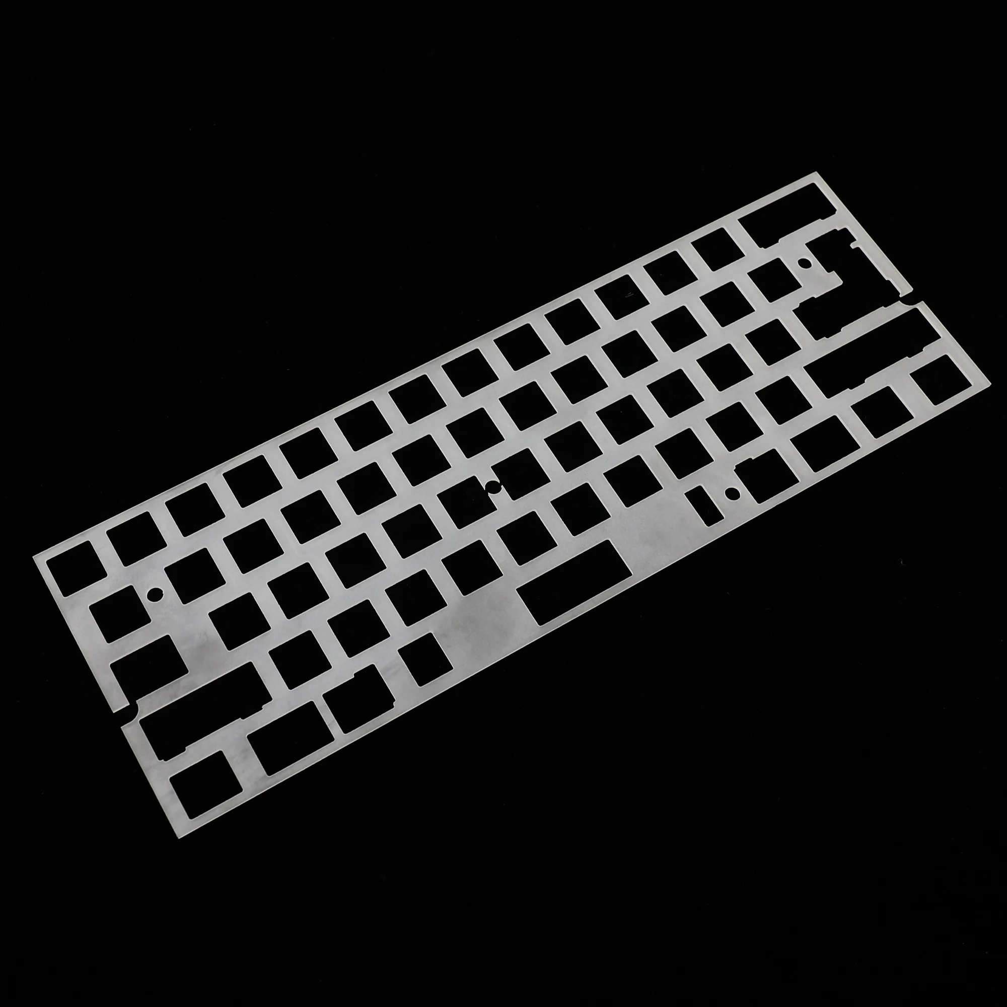 Пластина для позиционирования материала ПК с поддержкой ISO ANSI пескоструйной обработки для клавиатуры GH60 PCB 60% DIY
