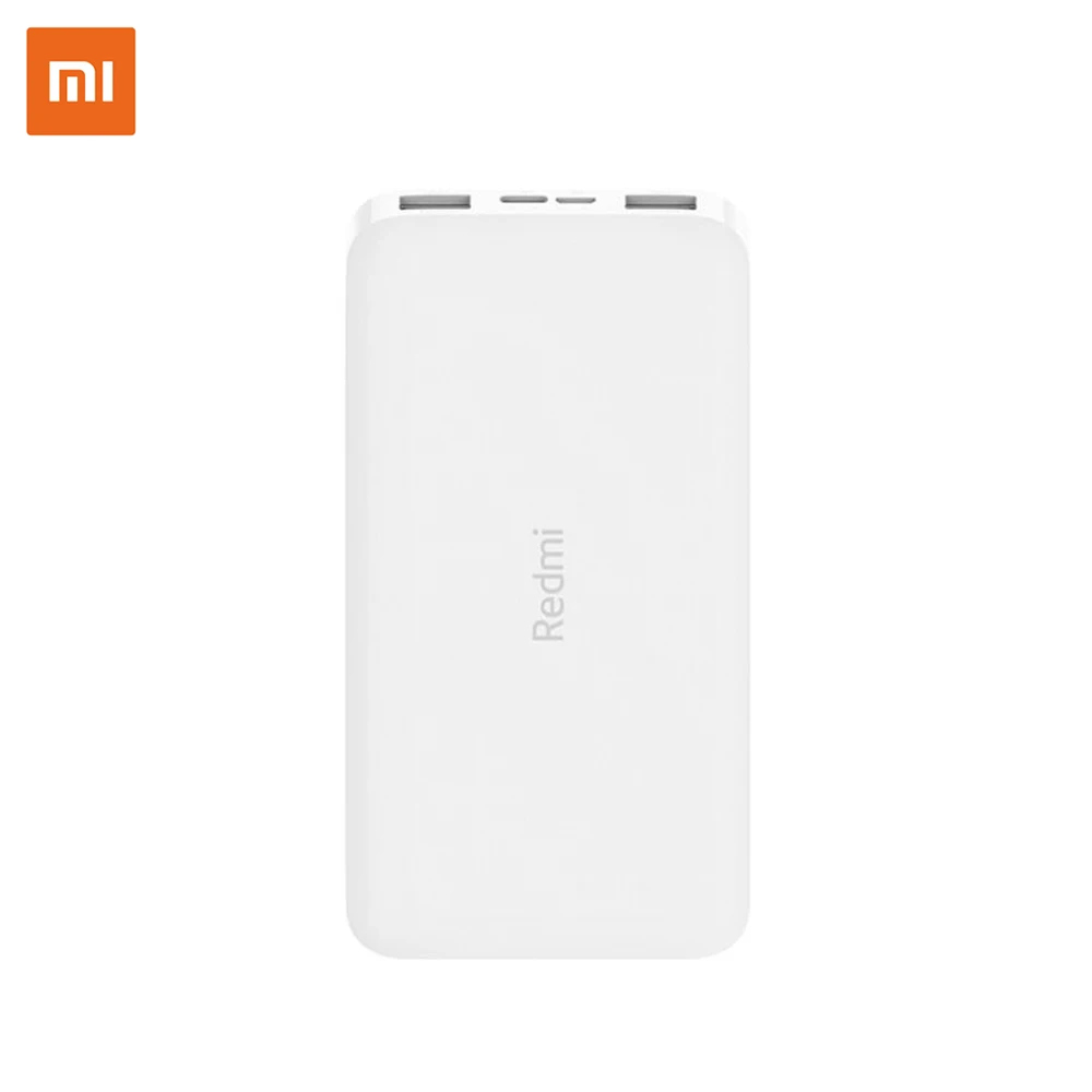 Redmi Power Bank 10000 mAh Micro-USB/USB-C (PB100LZM / 2USB) White (VXN4266CN) | Мобильные телефоны и аксессуары