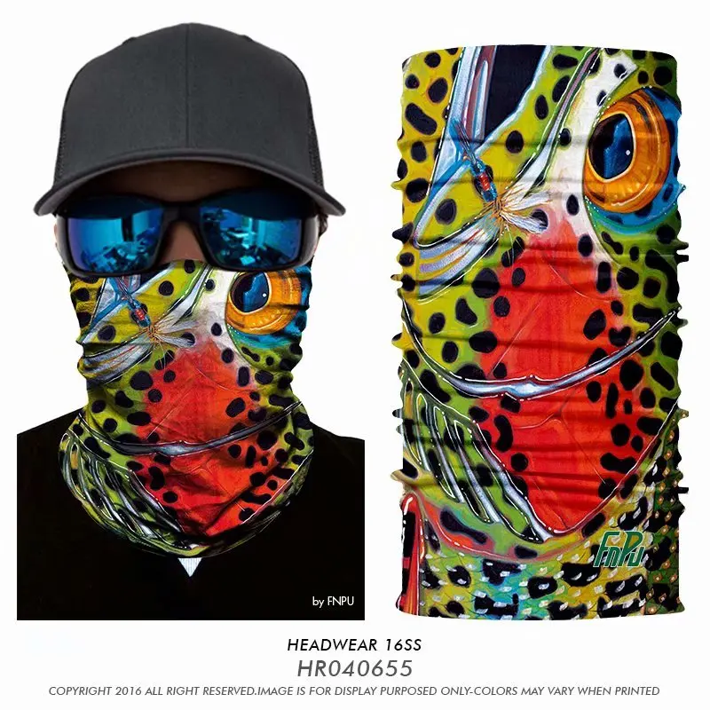 Outdoor Quick-drying Fishing Bandana Scarf Hunting Bandanas Bicycle Cycling Neck Warmer Face Mask Headwear Men Women | Спорт и