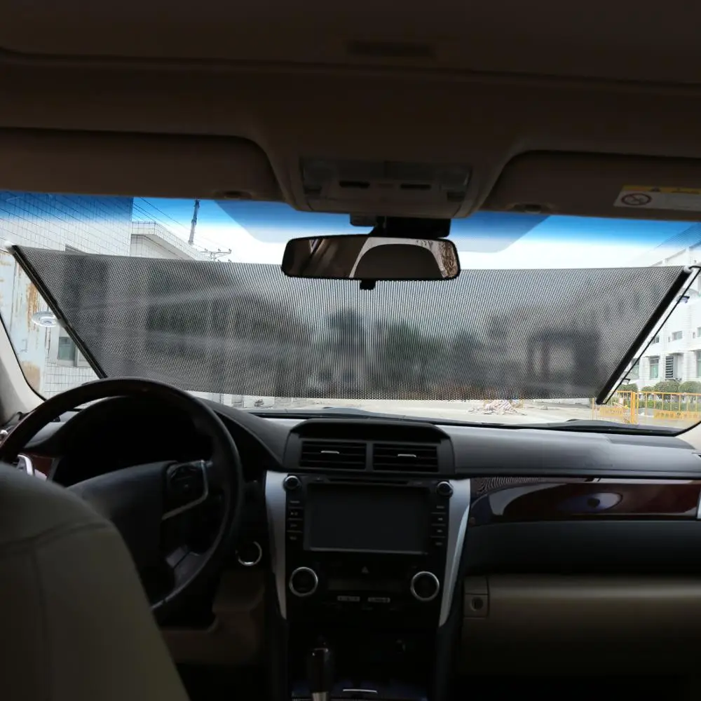 Uxcell выдвижное автомобильное Окно Солнцезащитный козырек ветровое стекло