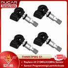 THINKCAR THINKTPMS S1 315 МГц433 МГц TPMS датчик, инструменты для ремонта шин, сканер, датчик давления в шинах, s тестер, безопасность, анализ шин