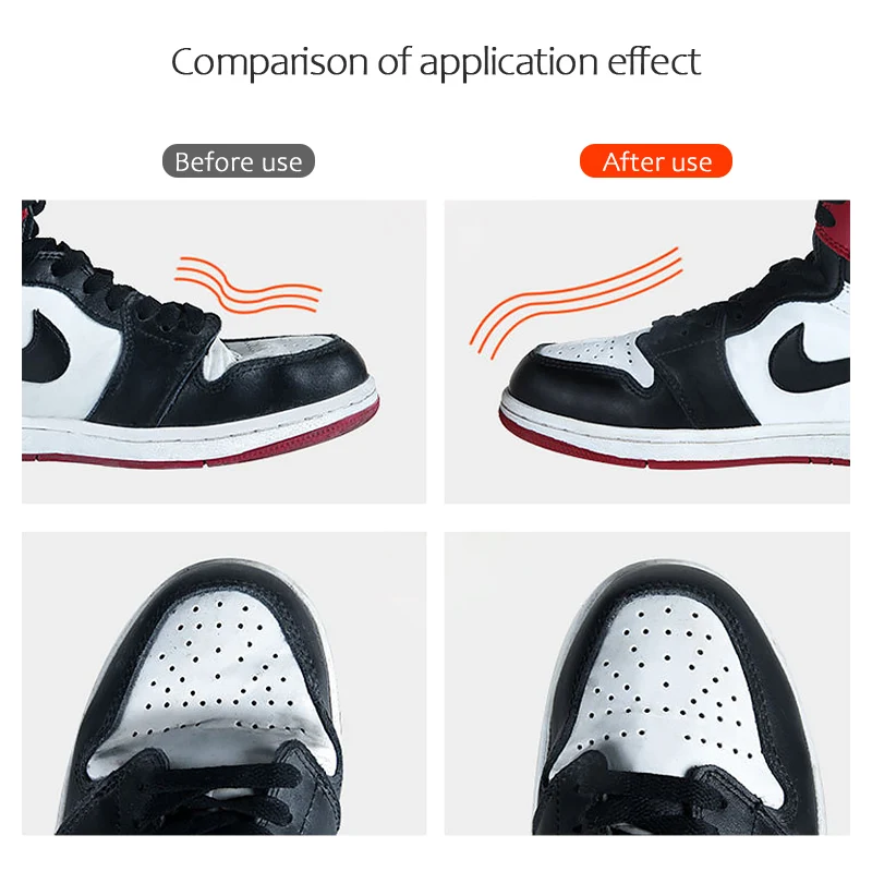 Защита для обуви от складок моющаяся защита гибкая Крышка с трещинами на носках