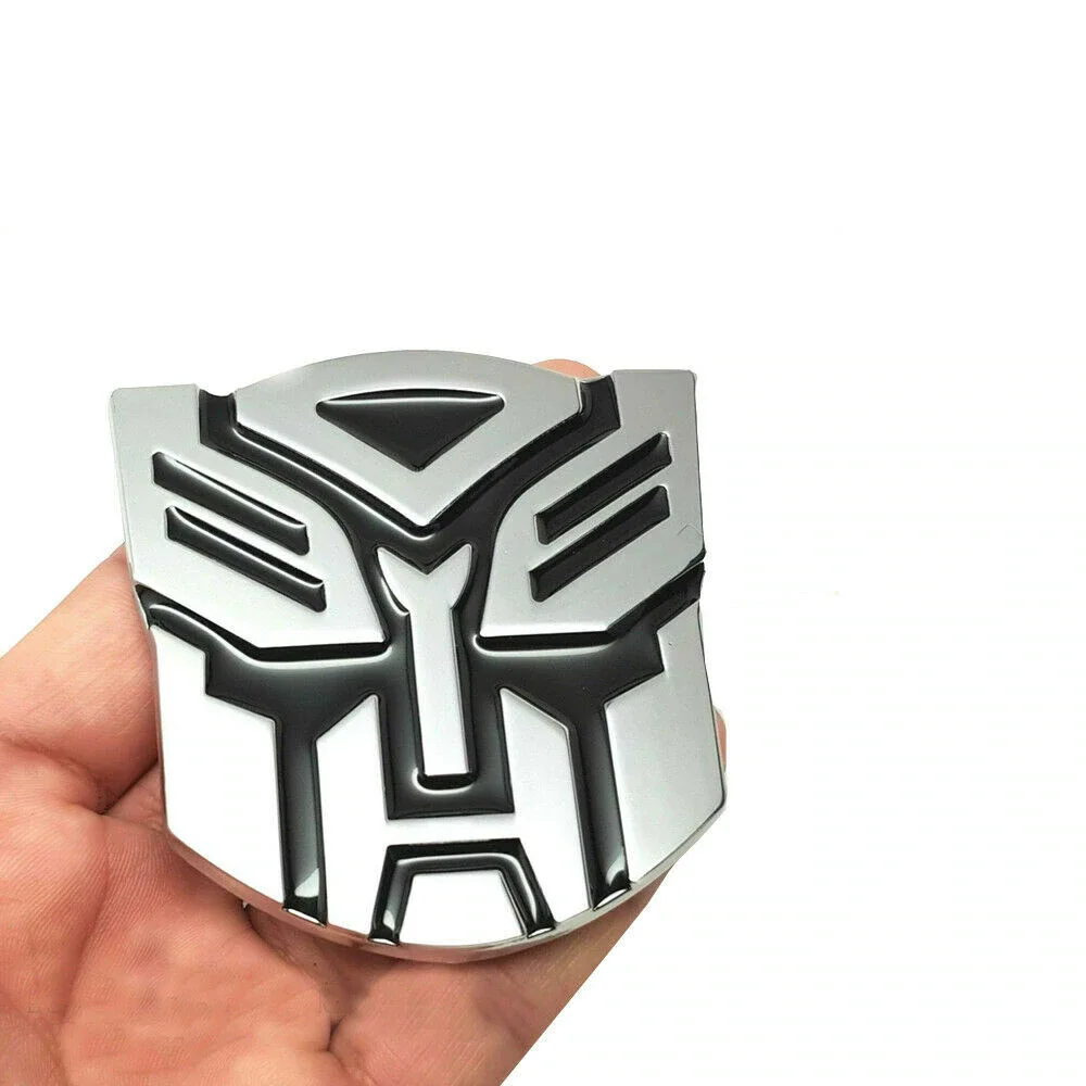 Автомобильные 3D наклейки Трансформеры значки Decepticon эмблема хвостовая часть