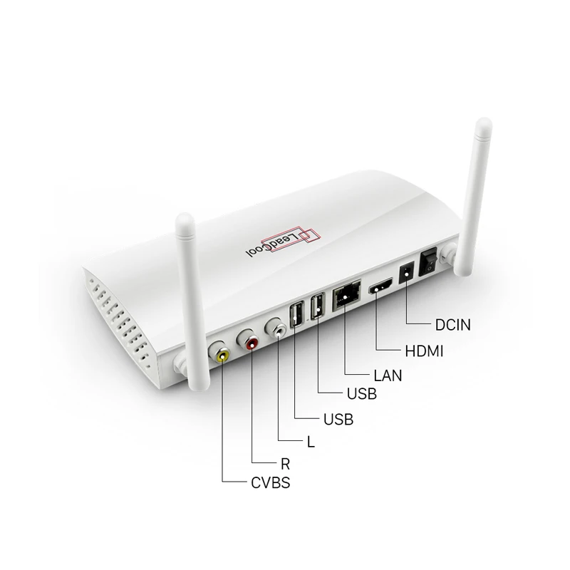 Leadcool IP TV BOX Франция доставка Android 9.0 Amlogic S905W четырехъядерный FHD 1080P 4K Set-Top |