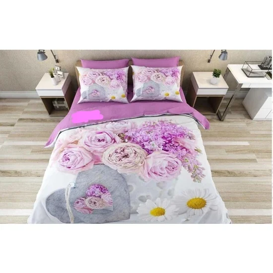 

YOUR WONDERFUL COVER 3D Digital Printed Satin Double Duvet Cover Set 319-DIFFERENT FREE SHİİPİNG