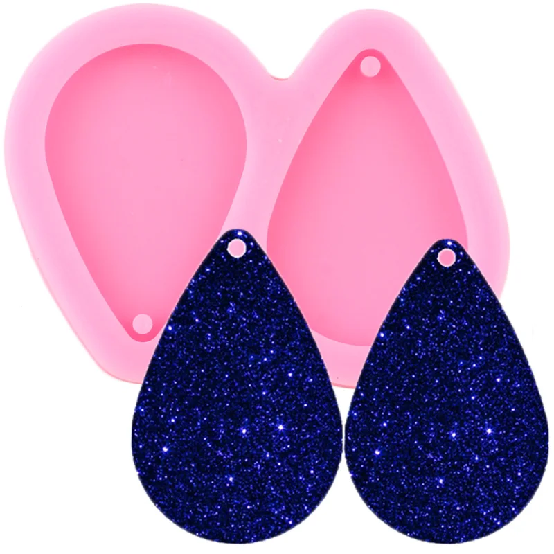 L/M/S Форма для сережек в форме капли воды форма ручной работы из эпоксидной смолы