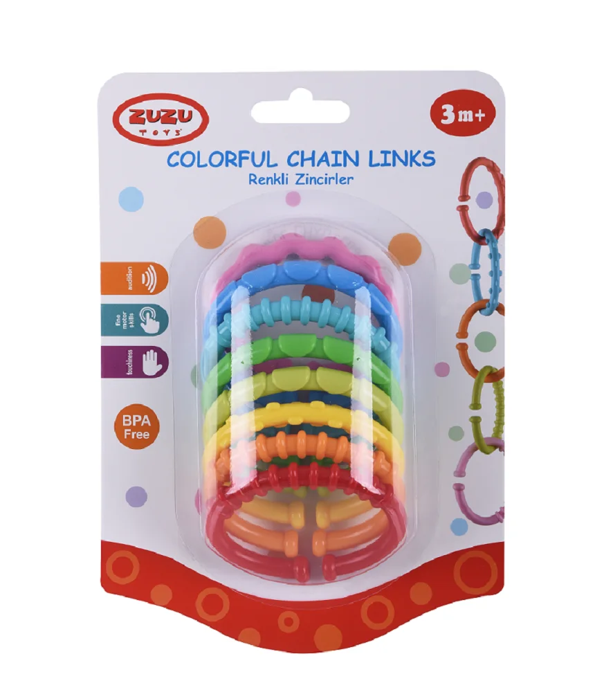 

Plastic Grip Baby Teether Rattles Rubber Rainbow Ring Molars Rattle Safety Toys for Children Crib Bed Stroller Hanging