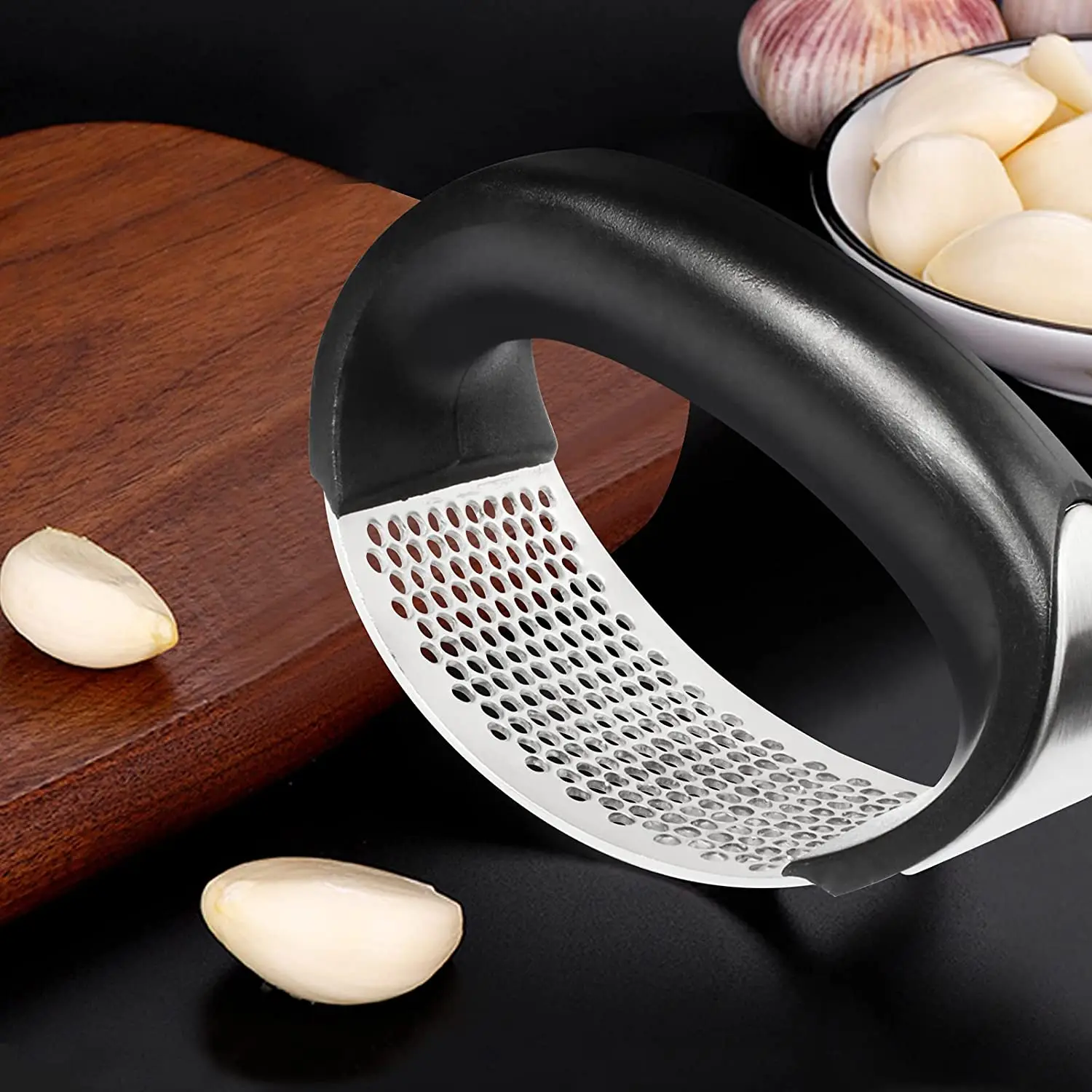 Garlic Press for garlic stainless steel household press | Peeling