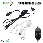 Держатель для соляной лампы Hcnew, 1,8 м, с регулируемой яркостью, цоколь Е14, Цоколь для соляной лампы с вилкой европейского стандарта, черныйбелый