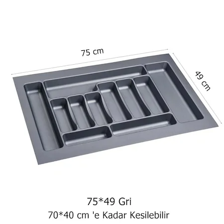 

Cutlery Organizer Box Kitchen Drawer Organizer Separation Finishing Storage Cutlery Utensils Tray Kitchen Spare Parts