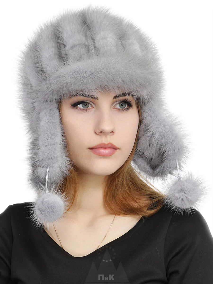 меховая шапка "киска". шапка из вязаной норки с ушками. норковая шапка женская. норковая шапка с ушками женская. вязаная норковая шапка с ушками.