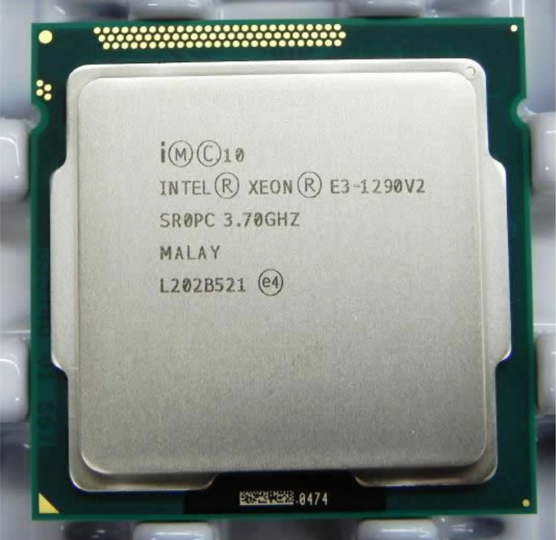 XEON E3-1290V2 3.70GHZ 4-Core 8MB SmartCache E3-1290 V2 E3 1290 DDR3 1333/1600 FCLGA1155 TDP 87W |