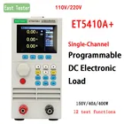 ET5410A + одноканальный программируемый цифровой тестер нагрузки батареи