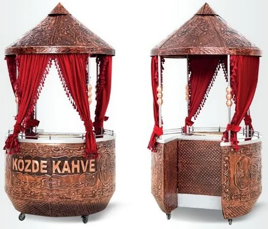 KUTLU COPPER TURKISH COFFEE STAND