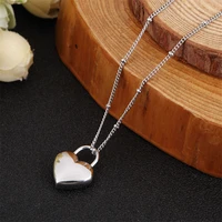 stainless steel necklace heart shape pendant and necklace jewelry necklace ladies love heart pendant necklace fashion necklace