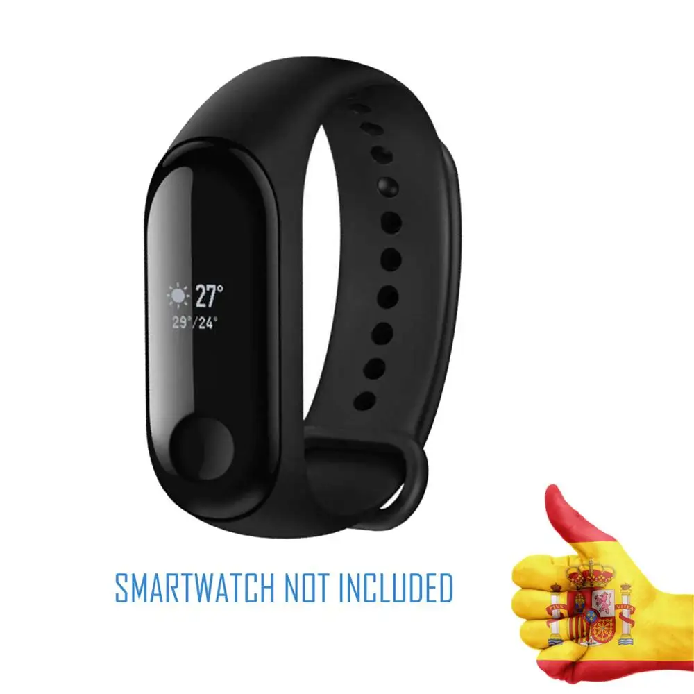 Bracelet replacement activity Xiaomi Mi Band 4 3 Smartwatch strap watch black maxima quality fit and finish