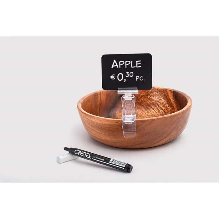 Набор 3 предмета ценникодержатель меловой ценник маркер DELI 2 цвет чёрный |