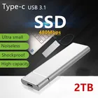 Портативный накопитель M.2 SSD M2, 1 ТБ, внешний жесткий диск, USB SSD Type C 3,1, твердотельный накопитель для ноутбука, настольного ПК, HDD диск