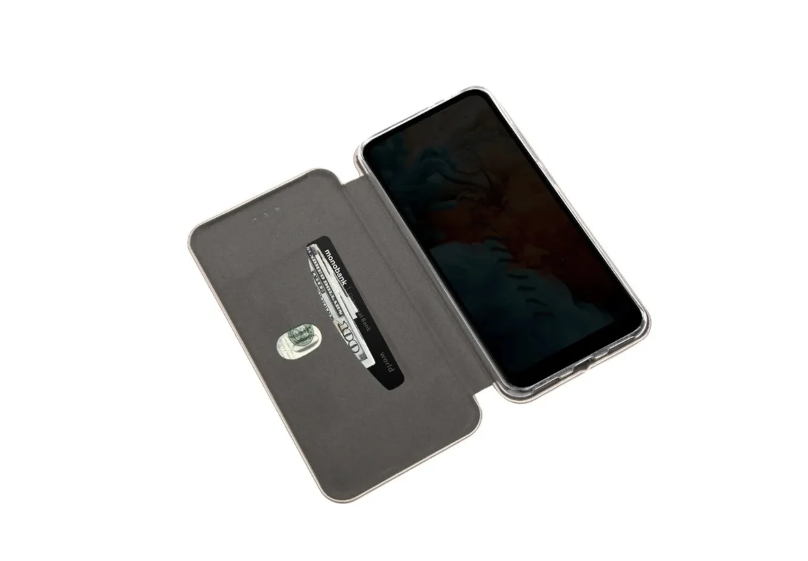 Выгодный комплект 2 в 1 для Samsung Galaxy A02S: чехол книга иск. кожа красный + защитное