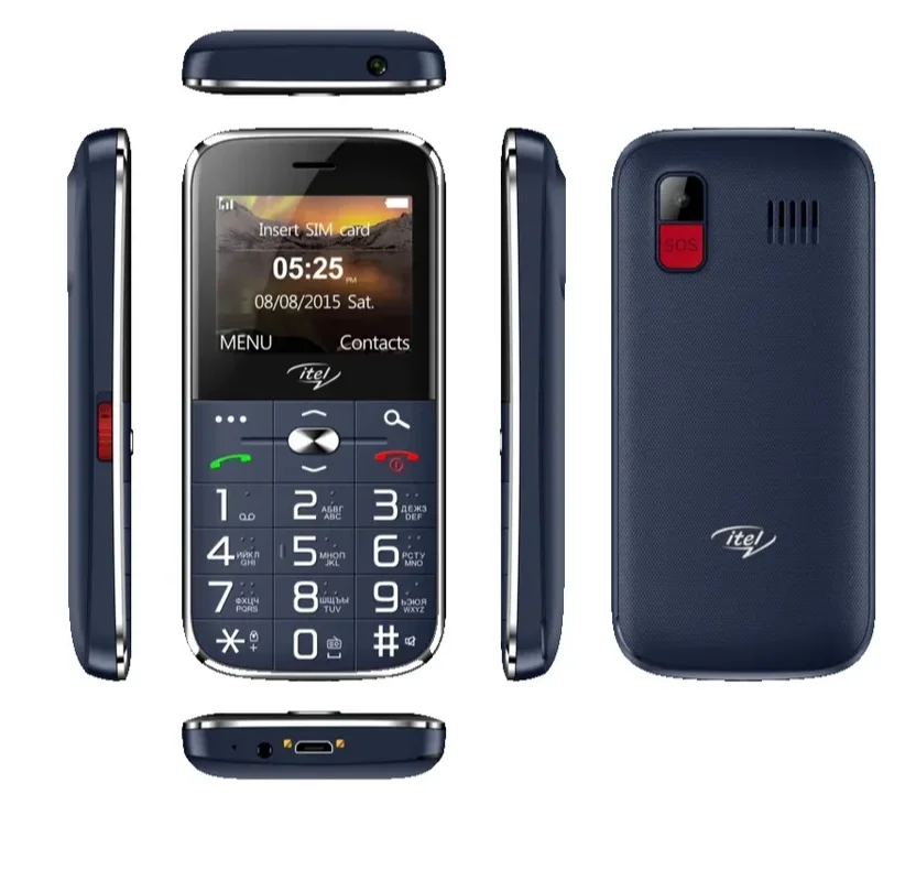 Мобильный телефон Itel IT2590 2.2' TN 32МБ 0.08МП ThreadX 1900mAh | Мобильные телефоны и