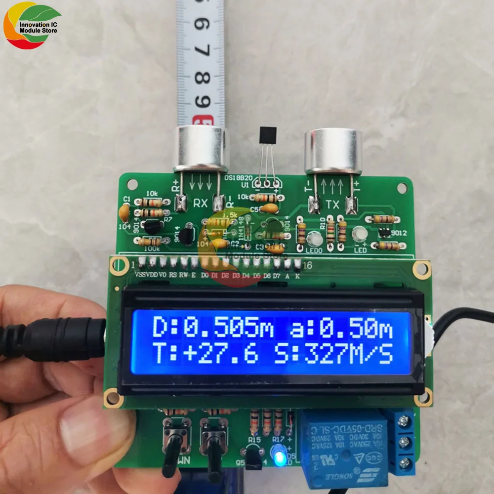 Конструкция для самостоятельного обнаружения расстояния на основе 51