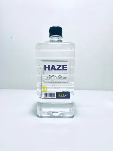 HAZE Oil Масляная жидкость для генераторов тумана без нагревателя. Масляная основа - изображение