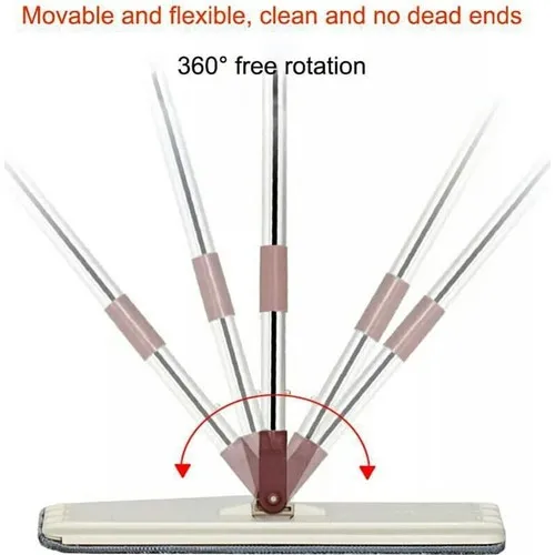 Плоская выдавливаемая швабра и ведро бесплатно отжимает руки чистящая Швабра