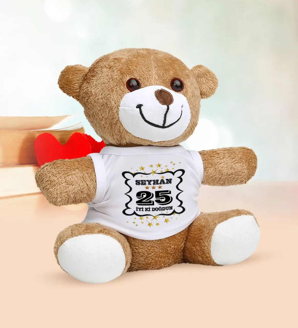

Персонализированный плюшевый мишка на день рождения-1