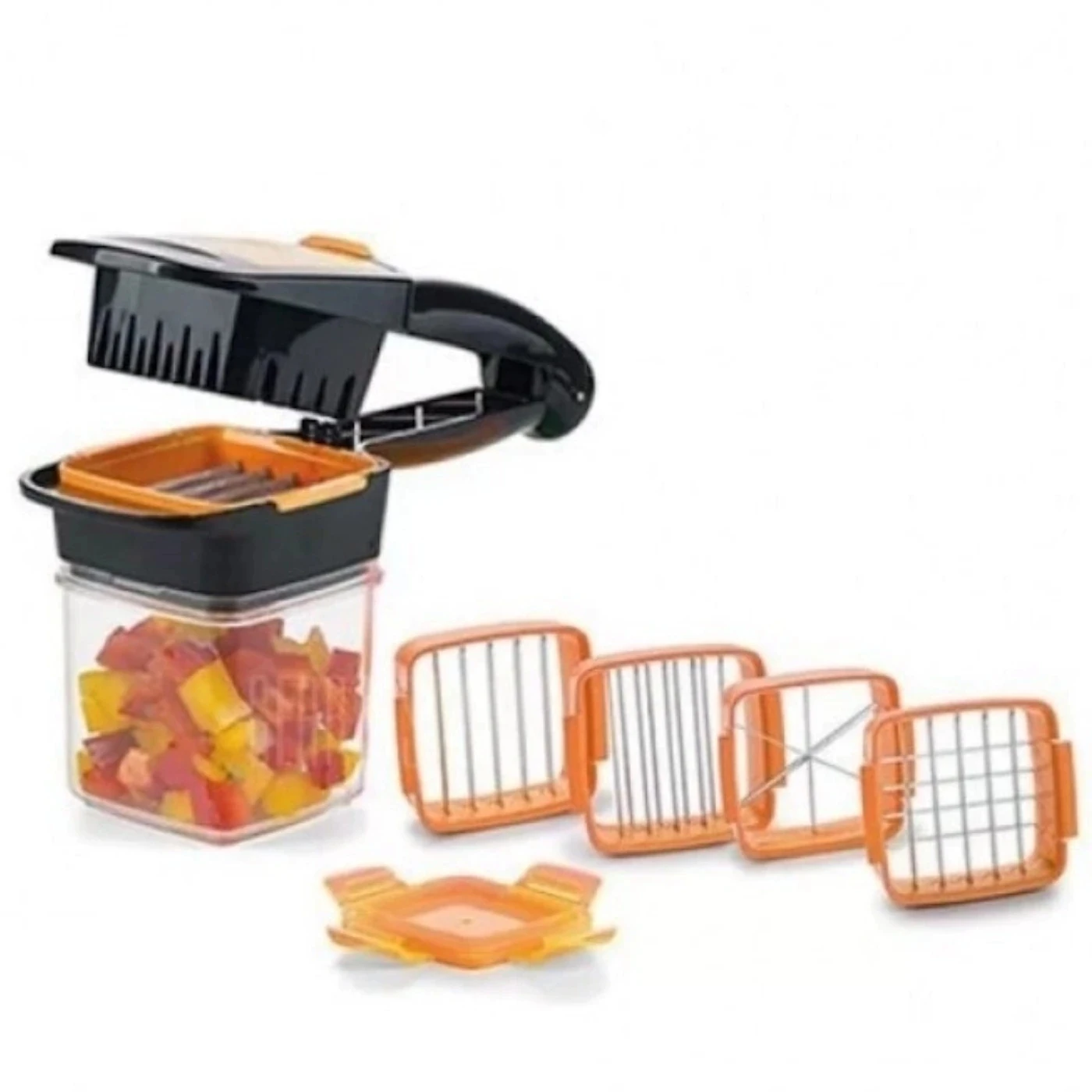 Овощерезка Nicer Dicer Quick Set 5 in 1 для овощей и фруктов нарезания с набором насадок