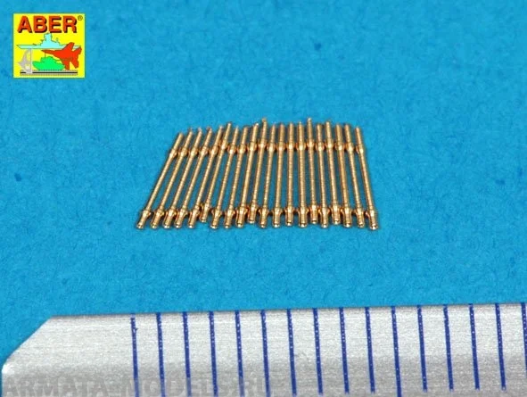 Abr-1: 400-l-05 supplement for set of 20 PCs 20mm barrels mg C/30 1/400 | Model Accessories