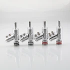 Новый Hi-End родиевое покрытие замок динамик кабель банан разъем, 100% Высокое качество