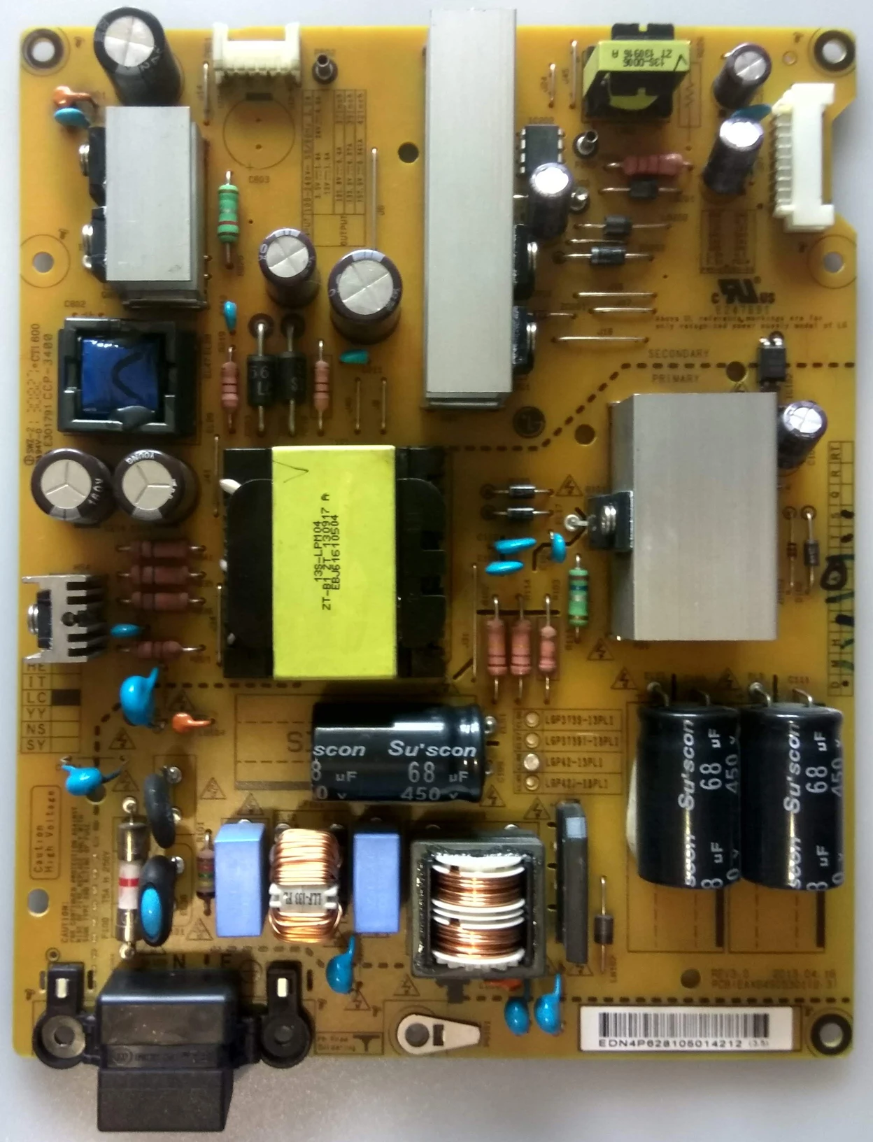 Power Supply EAX64905301(2.3) для телевизора LG 42LA615V 42LN570 39LN540 39LA620 и др. |