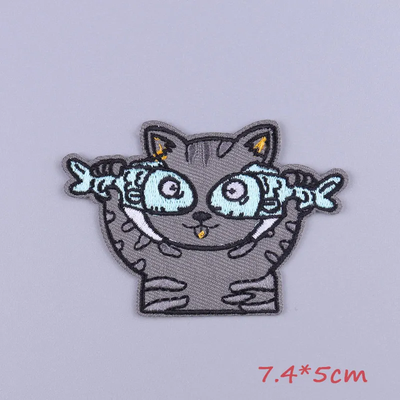 Термоклейкие нашивки сделай сам с мультяшными животными для детской одежды
