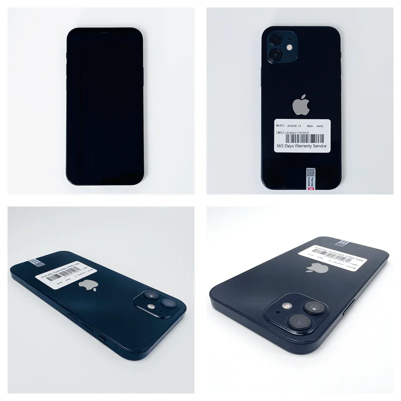 Разблокированный смартфон Apple iPhone 12 с функцией распознавания лица экран 6 1 дюйма 4
