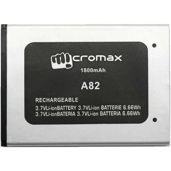 Rechargeable battery (battery) Micromax A82 Bolt - 1800 mAh original асц | Mobile Phone Batteries