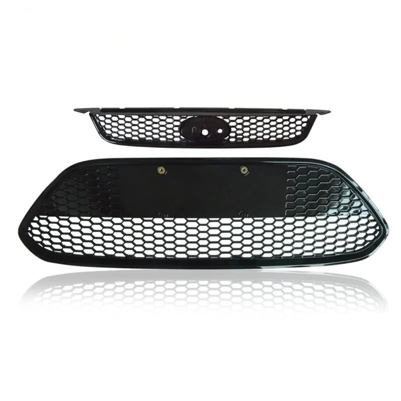 Решетки радиатора в стиле ST для Форд Фокус 2 Рестайлинг (2008 2011)|Передние и