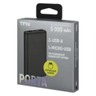 Внешний Аккумулятор TFN Porta5 5000mAh black