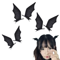 2pcs devil wings hair clip eye catching anti slip styling accessories cosplay party bat wings hairpin for festival