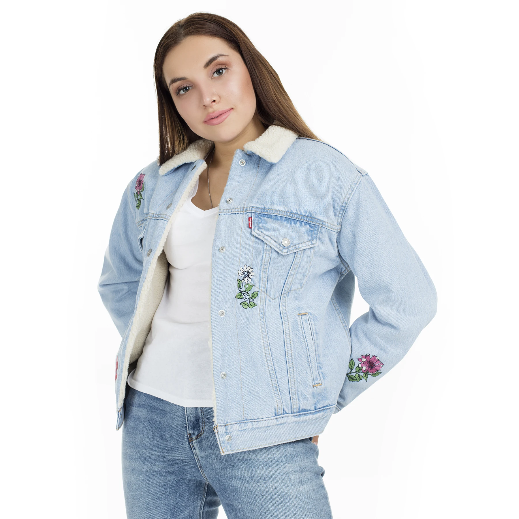 Джинсовая куртка Levi's Jeans женская джинсовая 36137| |
