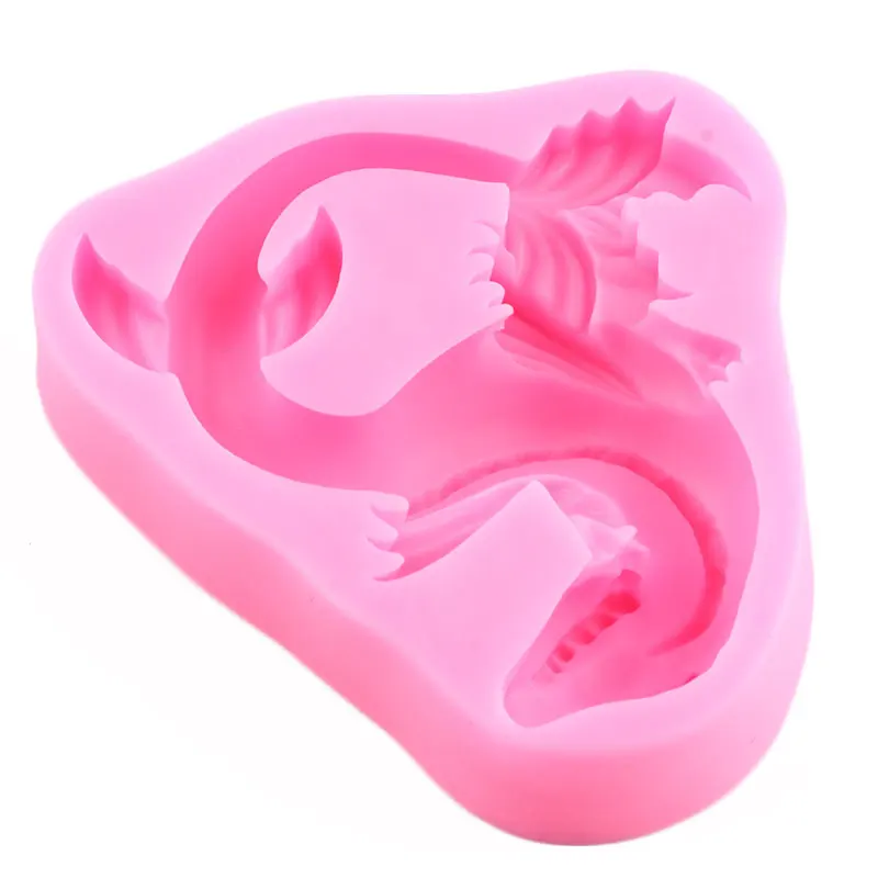 Силиконовые формы в виде дракона из эпоксидной смолы Яйца динозавра помадки