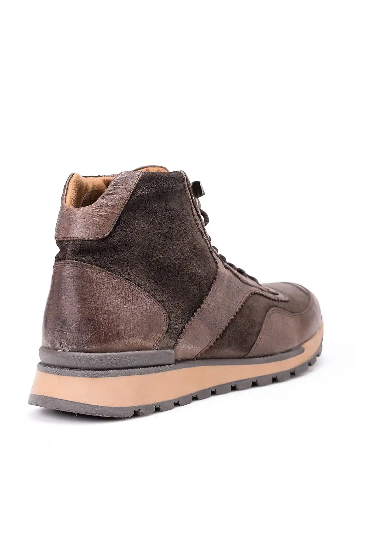 Derimod Genuine Leather Brown Men Boots |
